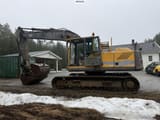 1998 Volvo EC280 crawler excavator, side view