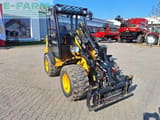 2024 JCB 403PLUS wheel loader, front three-quarter view