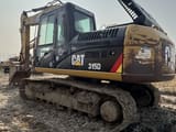 2021 Caterpillar 315D crawler excavator, rear three-quarter view