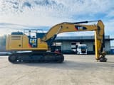 2017 Caterpillar 330FLN crawler excavator side view