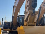2023 Caterpillar 330D2L crawler excavator, close-up of boom and bucket