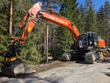 2023 Hitachi 300 LC crawler excavator side view