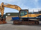 2013 Hyundai R380LC-9A crawler excavator side view