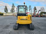 2020 Komatsu PC58MR-5E0 crawler excavator, rear view
