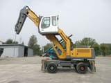 2007 Liebherr A924 material handler, side profile view