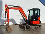 2020 Kubota KX037-4 mini excavator, side view