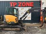 2020 Volvo ECR50D mini excavator, side profile view