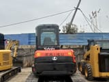 2022 Kubota U55-4 mini excavator, rear view