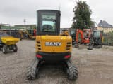 2023 Sany SY35U mini excavator rear view