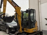 2026 XCMG XE35U crawler excavator, front three-quarter view