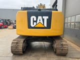 2013 Caterpillar 320EL crawler excavator, rear view