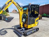 XCMG XE20E mini excavator, side view