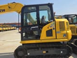 2024 Komatsu PC70-8 mini excavator side view