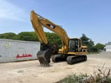 2019 Caterpillar 320BL crawler excavator, side profile view