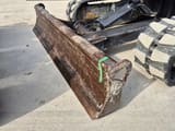 2021 Bobcat E35Z mini excavator dozer blade view