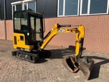 2021 JCB 19C-1 mini excavator, side view