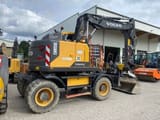 2019 Volvo EWR150E wheel excavator, rear three-quarter view