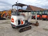 2018 Bobcat E17 mini excavator, rear three-quarter view