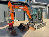 2022 Doosan DX50Z-7 mini excavator side view