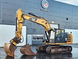 2012 Caterpillar 316EL crawler excavator, side profile view