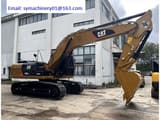 2024 Caterpillar 329D crawler excavator, side profile view