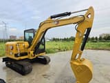 2023 Caterpillar 306E2 mini excavator, side profile view