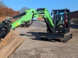 2026 Eurotrac HE60-EV mini excavator, side view