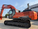 2024 Doosan DX340LC-9C crawler excavator, side view