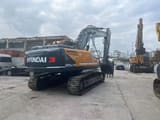 2019 Hyundai R225LC-9T crawler excavator, rear three-quarter view