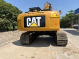 2019 Caterpillar 323D2L crawler excavator, rear view