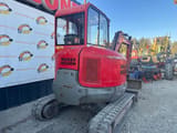 2015 Wacker Neuson EZ38 mini excavator, rear three-quarter view