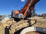 2008 Hitachi Zaxis 470LCH crawler excavator, side view