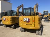 2024 Caterpillar 306E2 mini excavator rear view