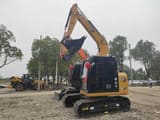2022 Caterpillar 307E mini excavator, side profile view