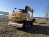 2010 Liebherr A924C wheel excavator, rear three-quarter view