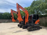 2022 Doosan DX60LC-9 crawler excavator side view