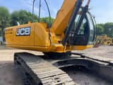 2022 JCB JS220LC crawler excavator, side profile view