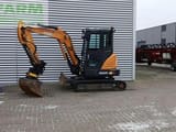 2021 CASE CX37C mini excavator, side view