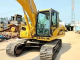 2018 Caterpillar 320C crawler excavator, front three-quarter view