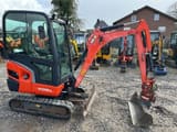 2016 Kubota KX019-4 mini excavator, side view