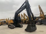 2024 Hyundai HX220HD crawler excavator, front three-quarter view