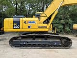 2022 Komatsu PC220-7 crawler excavator side view