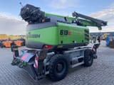 2023 Sennebogen 613E-M material handler rear three-quarter view