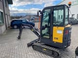 2022 Volvo EC18E mini excavator, side view