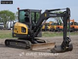 2021 Volvo ECR50F mini excavator, side view