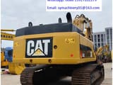 2022 Caterpillar 345D crawler excavator rear view