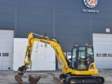 2020 Komatsu PC58MR-5E0 mini excavator, side view