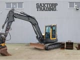 2013 Volvo ECR88 PLUS mini excavator side view