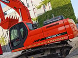 2023 Doosan DX300LC crawler excavator side view