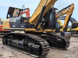 2020 Caterpillar 340D L crawler excavator, side profile view